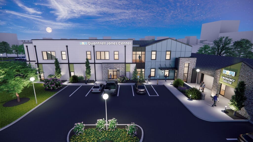 Quantrell Jones Center renderring